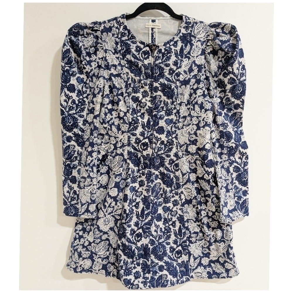 NEW Ulla Johnson Wren Dress In Floral Pat H - Picture 4 of 12